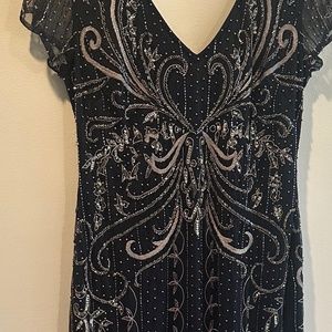 Navy Blue gown